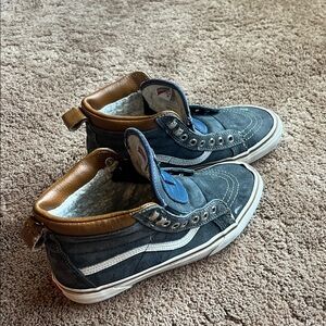 Vans Black and Brown Women's Sneakers